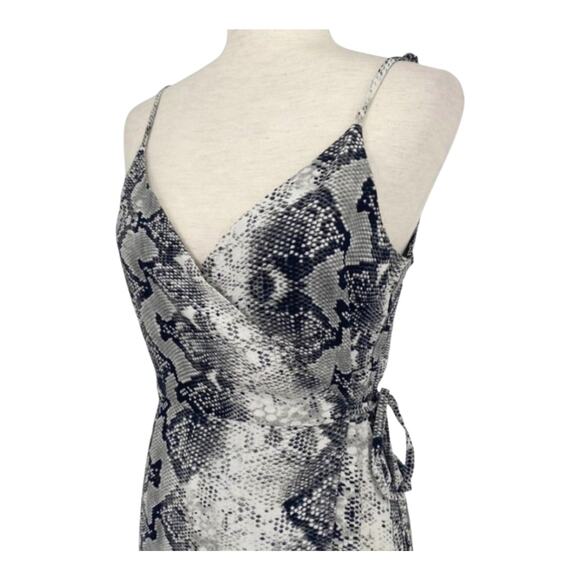 Sanctuary Wrap It Up Tank Dress in Queen Snake Women's Size Medium - Picture 4 of 13
